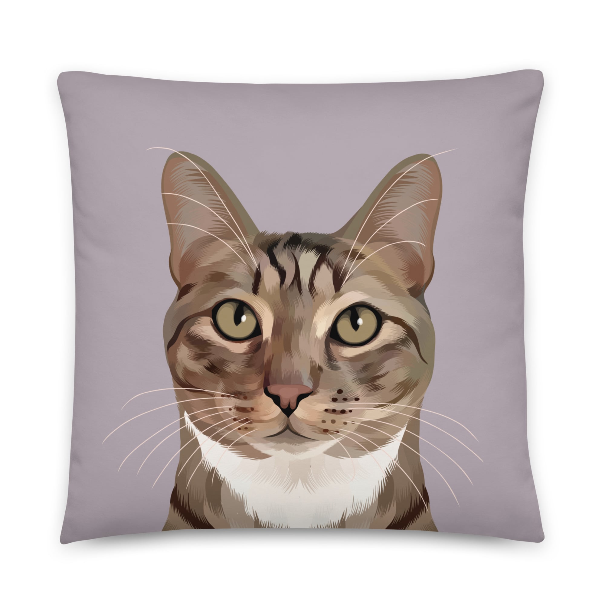 Custom Pet Portrait Pillow - Two Sizes