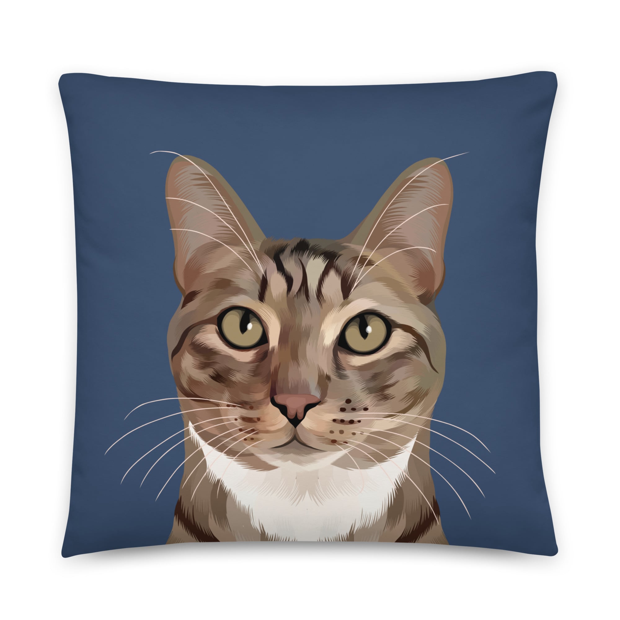 Custom Pet Portrait Pillow - Two Sizes