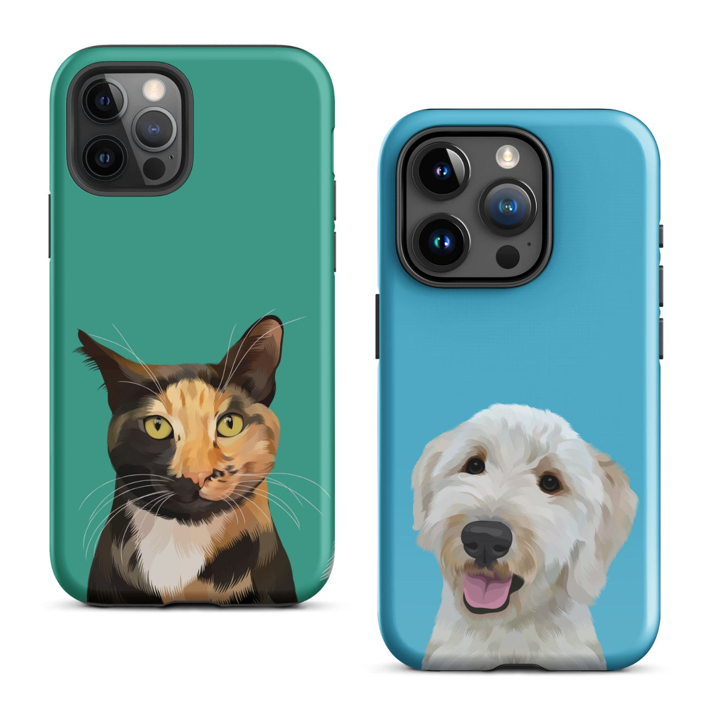 Custom Pet Portrait iPhone Case