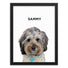 Custom Pet Portrait (Framed)