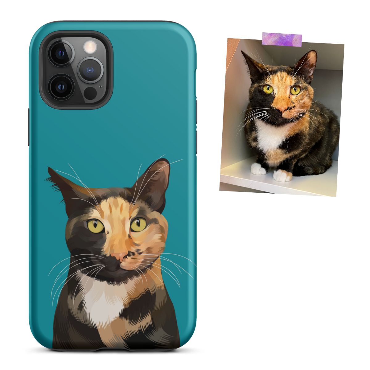 Custom Pet Portrait iPhone Case The Best Custom Gift for Pet Lovers