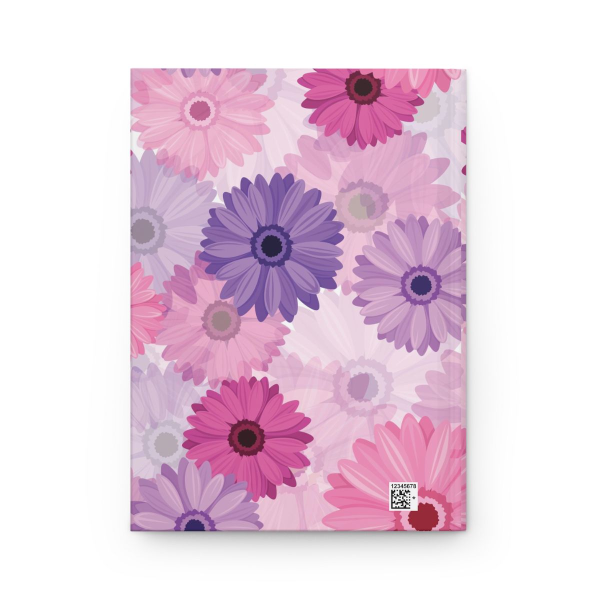 Custom Pet Portrait Hardcover Journal - Spring Florals