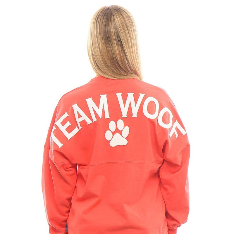 Team Woof Spirit Jersey® - Black or Coral